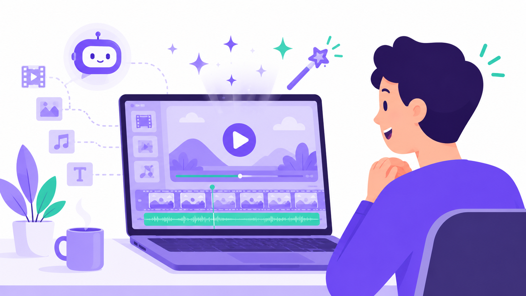 Best AI Video Generators 2026 - person creating video with AI tools